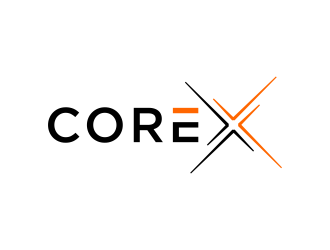 CoreX logo design by kazama