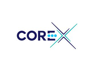 CoreX logo design by fadlan