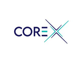 CoreX logo design by fadlan