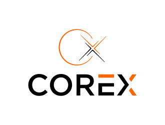 CoreX logo design by kazama