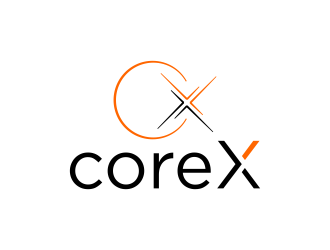 CoreX logo design by kazama