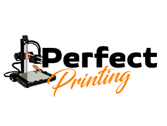 Perfect Printing logo design by ElonStark