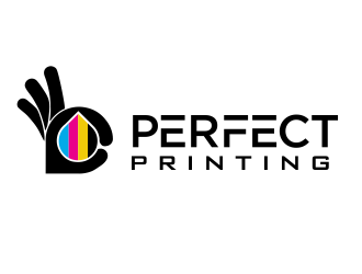 Perfect Printing logo design by M J