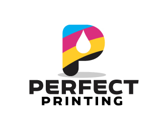 Perfect Printing logo design by ElonStark