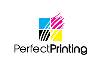 Perfect Printing logo design by Marianne
