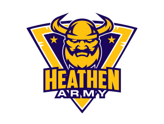 Heathen Army logo design by MarkindDesign