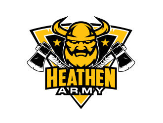 Heathen Army logo design by MarkindDesign