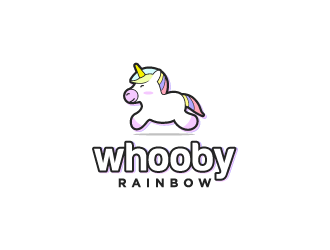 Whooby Rainbow logo design by torresace