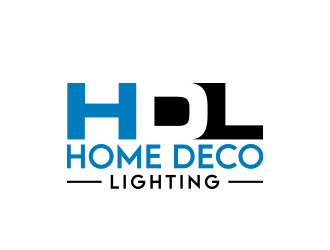 Home Deco Lights logo design by MarkindDesign