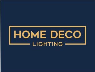 Home Deco Lights logo design by Mardhi