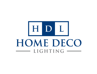 Home Deco Lights logo design by GassPoll