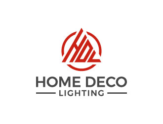 Home Deco Lights logo design by CreativeKiller