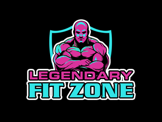 Legendary Fit Zone logo design by kunejo