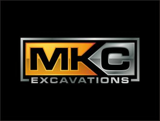 MKC EXCAVATIONS logo design by josephira