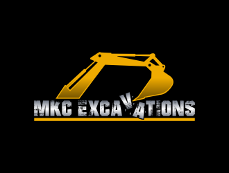 MKC EXCAVATIONS logo design by Kruger