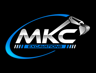 MKC EXCAVATIONS logo design by ingepro
