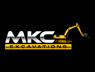 MKC EXCAVATIONS logo design by daywalker