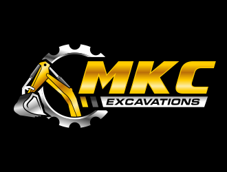 MKC EXCAVATIONS logo design by ingepro