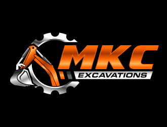 MKC EXCAVATIONS logo design by ingepro