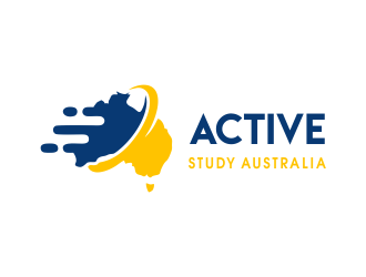 Active Study Australia logo design by JessicaLopes
