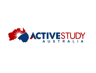 Active Study Australia logo design by jaize