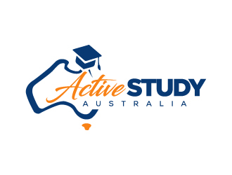 Active Study Australia logo design by MUSANG