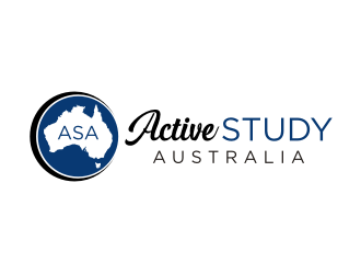 Active Study Australia logo design by Franky.