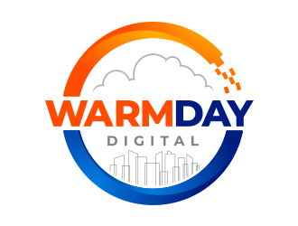 Warm Day Digital logo design by mutafailan
