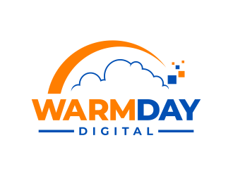 Warm Day Digital logo design by mutafailan