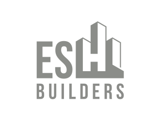 ESHI Builders logo design by Garmos