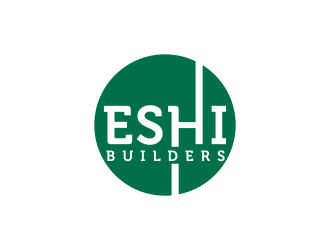 ESHI Builders logo design by Zeratu