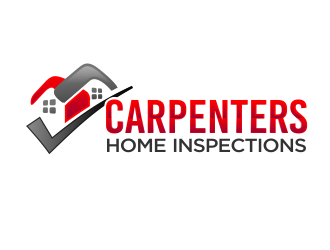 Carpenters Home Inspections logo design by M J