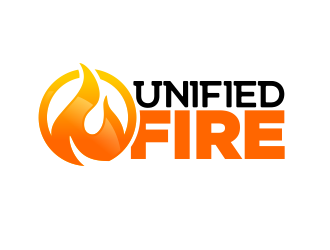 Unified F.ire (remove the dot) logo design by M J