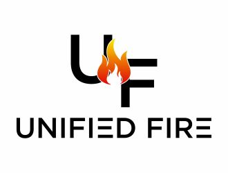 Unified F.ire (remove the dot) logo design by fastIokay