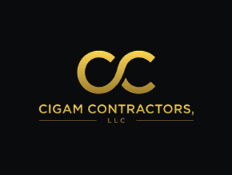 Cigam Contractors, LLC logo design by andawiya