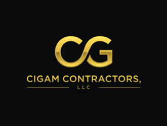 Cigam Contractors, LLC logo design by andawiya