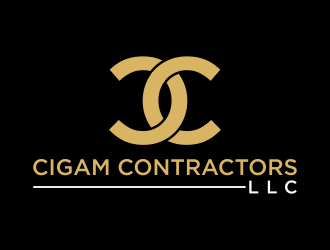 Cigam Contractors, LLC logo design by mukleyRx