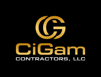 Cigam Contractors, LLC logo design by akilis13