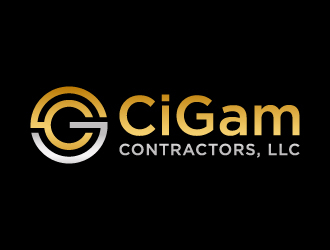 Cigam Contractors, LLC logo design by akilis13
