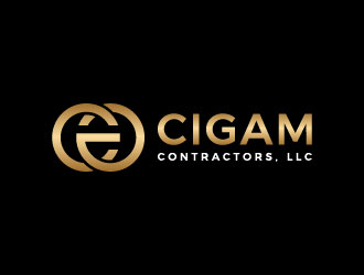 Cigam Contractors, LLC logo design by CreativeKiller