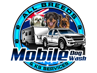 All Breeds Mobile Dog Wash & K9 Services logo design by Suvendu