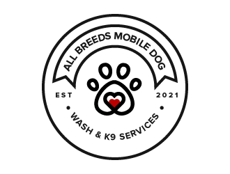All Breeds Mobile Dog Wash & K9 Services logo design by czars