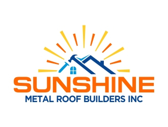 Sunshine Metal Roof Builders Inc logo design by cikiyunn