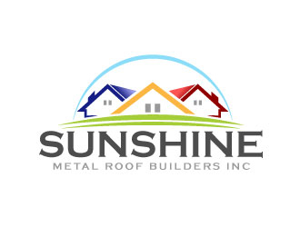 Sunshine Metal Roof Builders Inc logo design by Webphixo