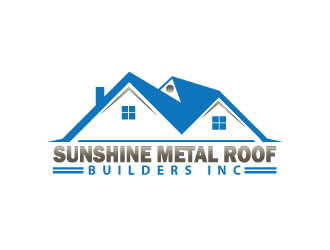 Sunshine Metal Roof Builders Inc logo design by Webphixo