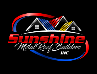 Sunshine Metal Roof Builders Inc logo design by ingepro