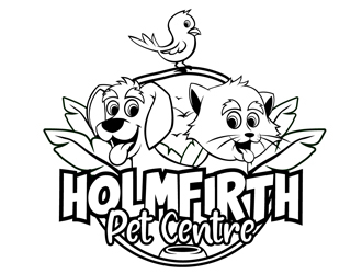 Holmfirth Pet Centre logo design by DreamLogoDesign