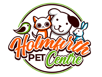 Holmfirth Pet Centre logo design by DreamLogoDesign