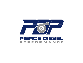 PDP, Pierce Diesel Performance logo design by mbamboex