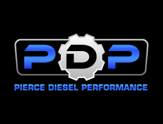 PDP, Pierce Diesel Performance logo design by sakarep